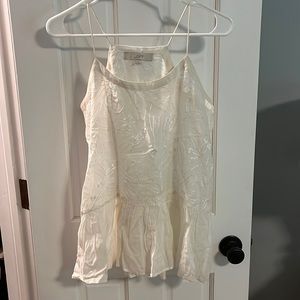 Loft embroidered tank top